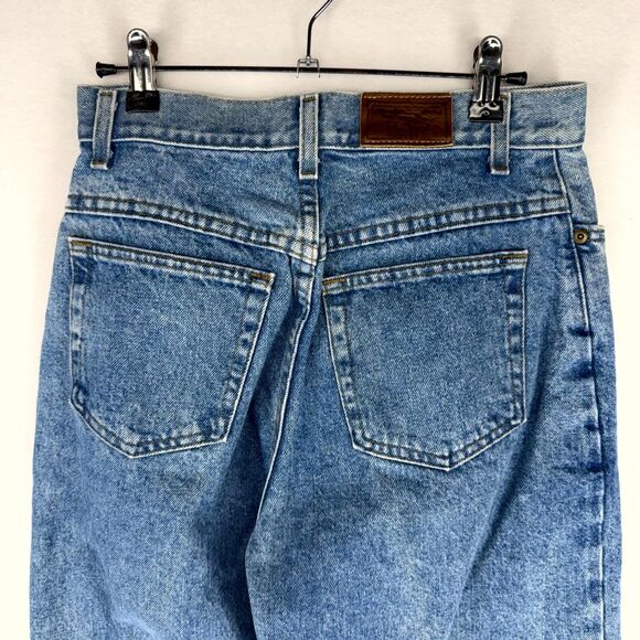 L. L. Bean Double L Natural Fit Denim Blue Jeans Womens Size 6 - Picture 5 of 11
